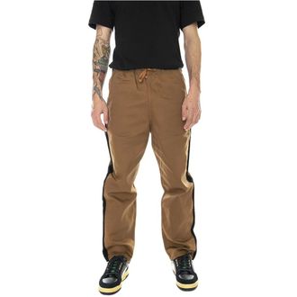 Carhartt Work in Progress Heren, Broeken, Bruin, Maat: XS Katoen