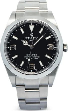 Rolex Explorer 3-mm horloge - Zwart