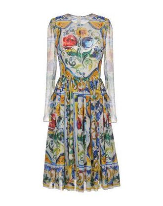 Dolce & Gabbana VESTIDOS - Vestidos midi en YOOX.COM