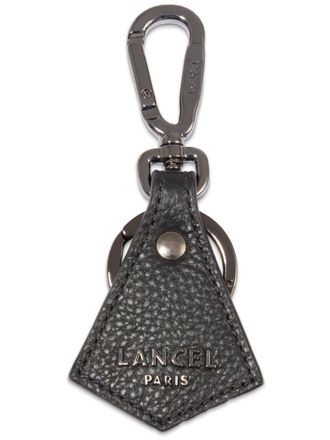 Lancel Come pyramid keyring - Black