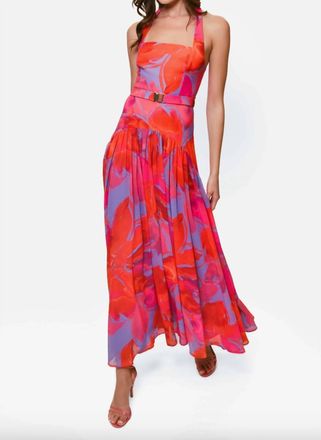 Hutch Womens Aza Maxi Dress In Watercolor