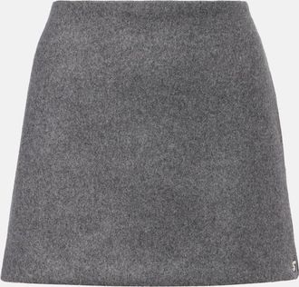 Sportmax Minigonna Poggio in lana vergine