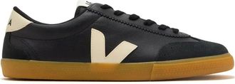 Veja Sneakers, male, Black, 9 UK, Volley Leather Black Pierre Trainers