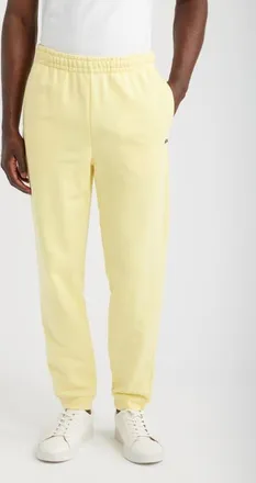 Lacoste Light Fleece Joggers in Yellow at Nordstrom, Size 9