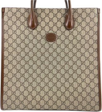 Gucci Brown Tote Bag (Pre-Owned)