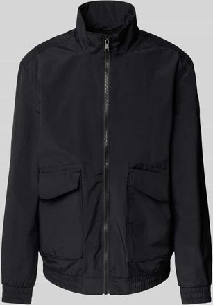 Napapijri Jacke mit Stehkragen Modell GIOVI in Black, Gr&ouml;&szlig;e L