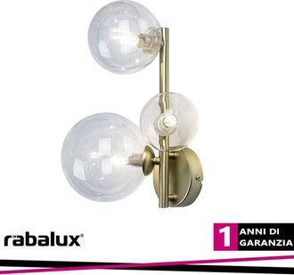 Rabalux Aslov,ind.wall. G9 3xmax28w, 26x34cm