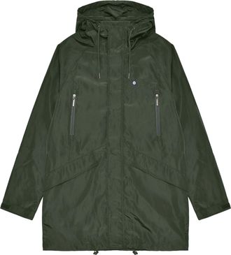 Lambretta Heren Heaton Hooded Jacket (Kaki Groen)