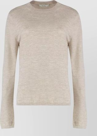 Max Mara cashmere marica crew neck knit sweater
