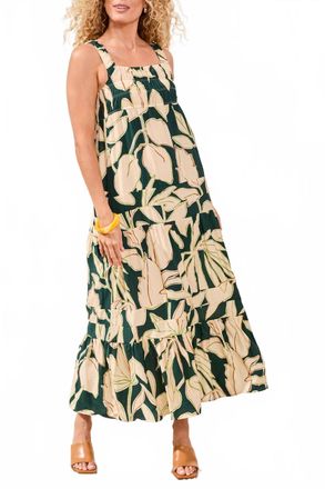 Tribal Ava Maxi Dress In Rainforest