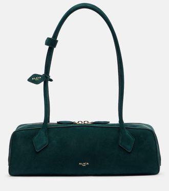 Alaia Alaïa Le Teckel Medium suede shoulder bag