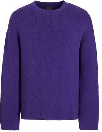 8 by YOOX RECYCLED COTTON BLEND BOXY-FIT CREW-NECK JUMPER