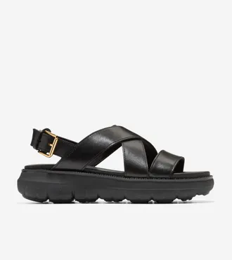 Cole Haan Womens ZER&Oslash;GRAND Rexanna Sandals - Black Size 10.5
