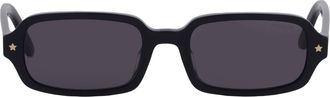 Dior PACIFIC S3I 10A0 Smoke Rectangular Ladies Sunglasses CD40205I 01A 52