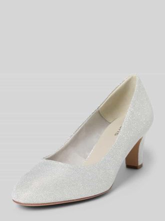 Tamaris Tamaris Pumps mit Trichterabsatz in Silber, Gr&ouml;&szlig;e 36