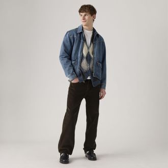 Levi's 568 Loose Straight Corduroy Jeans - Mens - 28X32 - Black