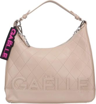 Ga&euml;lle Paris Gaelle - Dames - Handtassen - Beige - ONE Size - Leer - Tassen