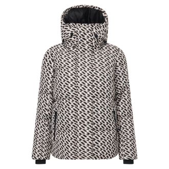 Dare 2B Dare 2B Allure geometrisch ski-jack voor dames (Witte peper)