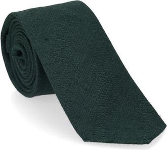 Fortela Hemp Imperial Tie in Forest Green at Nordstrom