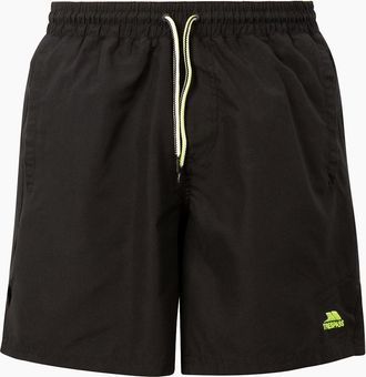 Trespass Mens Trespass Mens Granvin Swim Shorts - Black - Size: 35/34/32