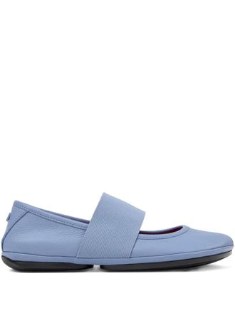 Camper Right Nina leather ballet flats - Blue