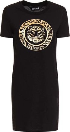 Just Cavalli Truien - Dames - Korte kleedjes - Zwart - XS - Kleedjes