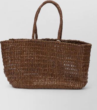 Dragon Diffusion terrafino medium tote bag dual handles woven