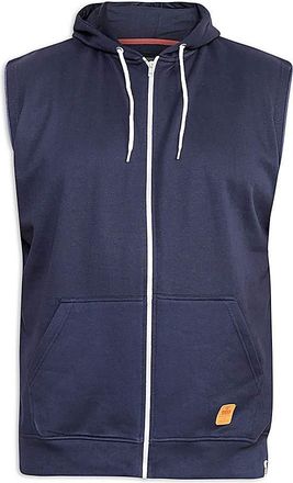 D555 Blake Sleeveless Zip Through Hoodie