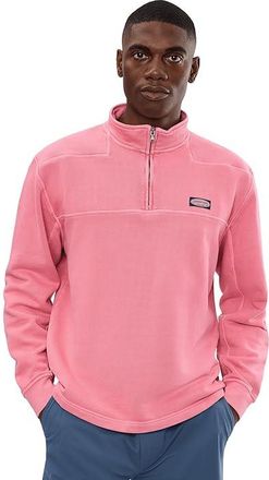 Vineyard Vines Garment Dyed Surf Shep Shirt Mens Sweatshirt Jetty Red : LG, Cotton