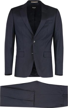 HUGO BOSS Hombre, Trajes, Azul, Talla: L