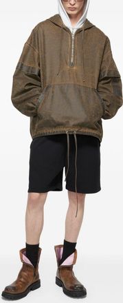 Acne Studios Fleece trainingsshorts - Zwart
