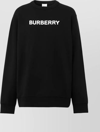 Burberry contemporary logo print sweatshirt