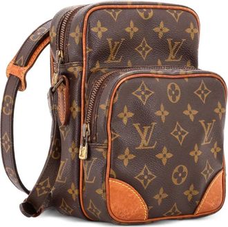 Louis Vuitton Borsa a tracolla Amazone con monogramma - Marrone
