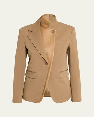 TWP The Double Take Blazer in Trench Chino Twill