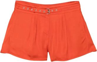 Iro Iro, Korte Broeken, Dames, Oranje, M, Iro Shorts Oranje