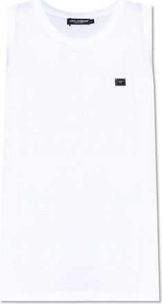 Dolce & Gabbana Logo Tag Oversize Singlet