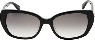 Kate Spade New York Womens Kate Spade Grey SF PZ Lens Black Sunglasses - Size: ONE size
