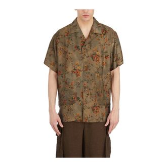 Uma Wang UMA Wang, Heren, Overhemden, Veelkleurig, Maat: S Viscose