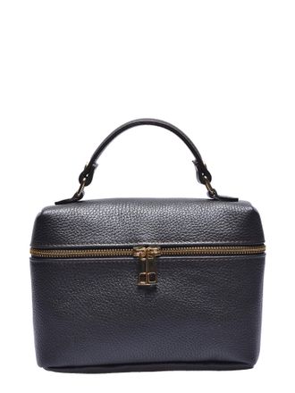 Anna Luchini Bordeauxrood Rundleer Tas