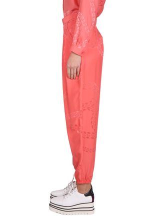 Stella McCartney Silk-Viscose Blend Trousers - Pink