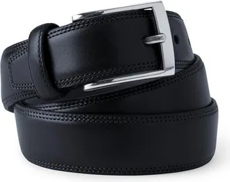 Lands End Glove Leather Belt in Black at Nordstrom, Size 30