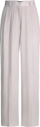 Windsor Cr&ecirc;pe Marlene Bundfalten Hose - Dames - Wijde Broeken - Beige - S - Broeken