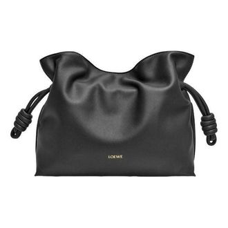 Loewe (WMNS) Loewe Medium Flamenco Clutch Black A411FC1XD4-1100