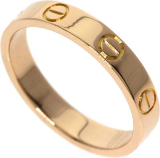 Cartier Pink Gold (18K) Band Ring (Pre-Owned)