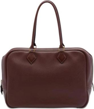 Herm&egrave;s Borsa Plume 32 Pre-owned - - Pre-owned - Donna - Marrone - ONE SIZE