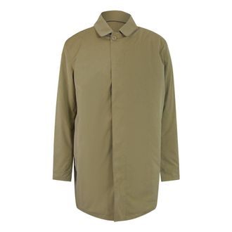 Aquascutum Mens Active Hydro Long Trench Khaki - Green - Size X-Large