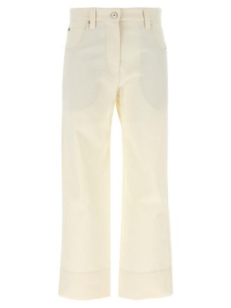 Brunello Cucinelli Monile Crop Pants