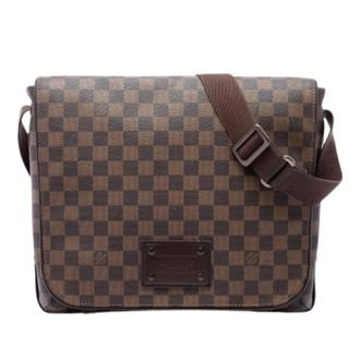 Louis Vuitton Pre-owned Brooklyn MM - Dames - Pre-owned - Bruin - Maat: ONE Size