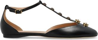 Chlo&eacute; Celeste Ballerinas - Dames - Ballerinas - Zwart - 35 EU - Leer - Schoenen