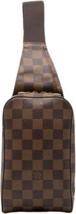 Louis Vuitton Pre-owned Cross Body Bags, male, Brown, Size: ONE SIZE Pre-owned Damier Shoulder Bag